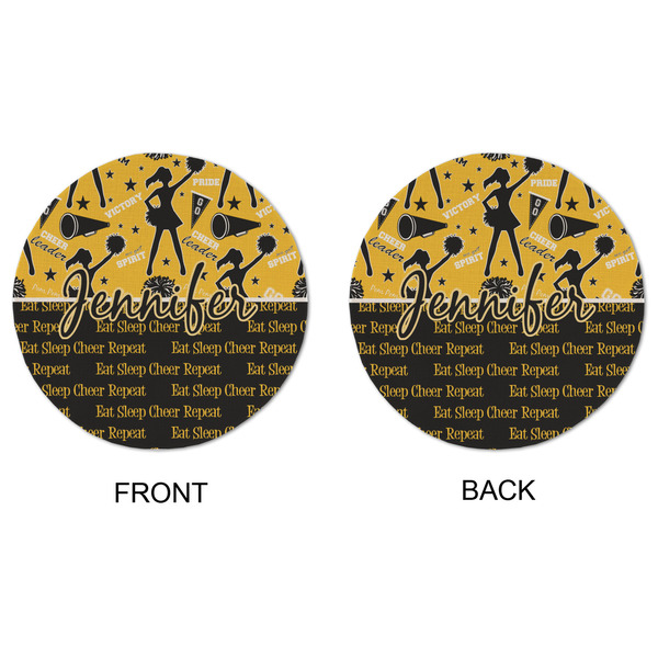 Cheer Round Linen Placemats - APPROVAL (double sided)