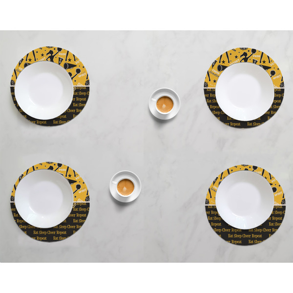 Cheer Round Linen Placemats - LIFESTYLE (set of 4)