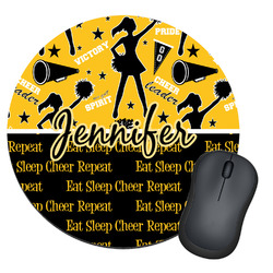 Cheer Round Mouse Pad (Personalized)