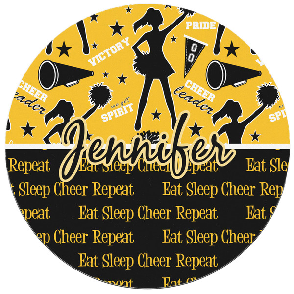 Cheer Round Mousepad - APPROVAL