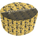 Cheer Round Pouf Ottoman (Personalized)