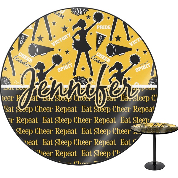 Custom Cheer Round Table - 24" (Personalized)