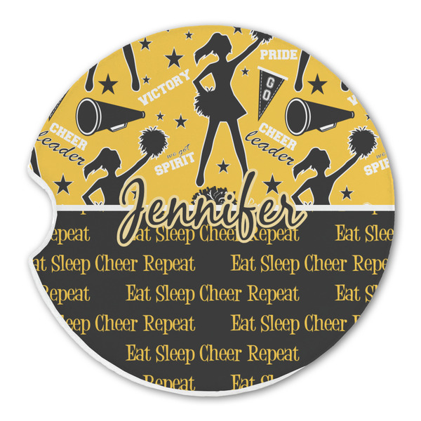 Cheer Sandstone Car Coaster - Single