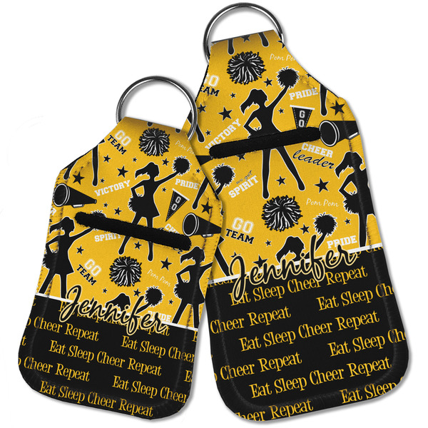 Cheer Sanitizer Holder Keychain - Parent Main