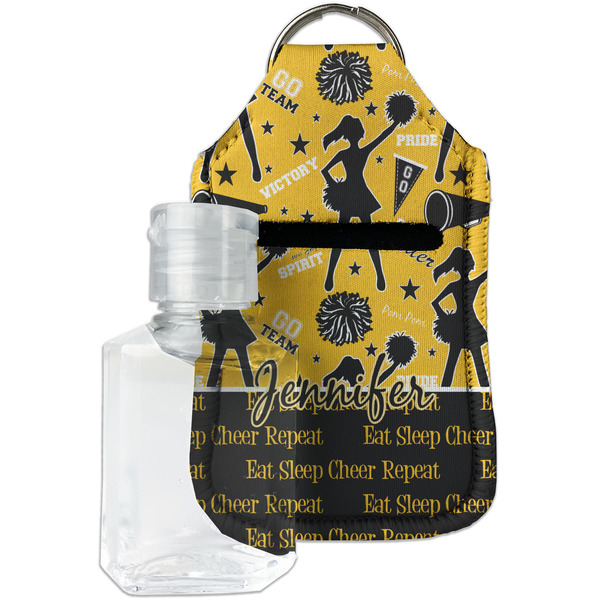 Custom Cheer Hand Sanitizer & Keychain Holder - Small (Personalized)