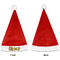 Cheer Santa Hats - Front and Back (Single Print) APPROVAL