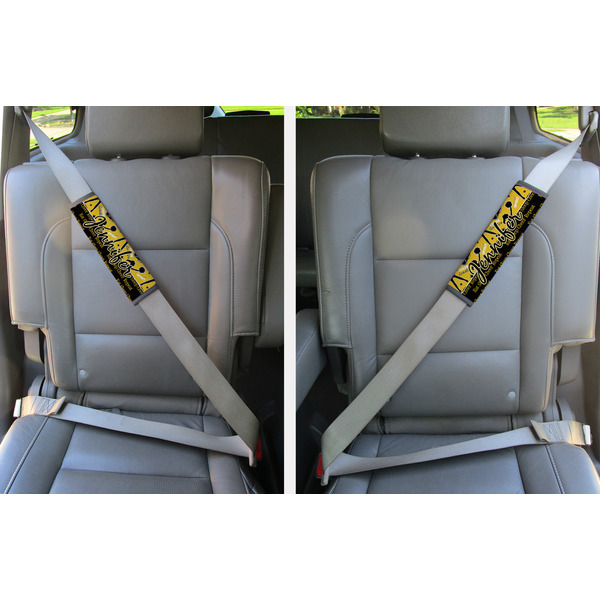Cheer Seat Belt Covers (Set of 2 - In the Car)
