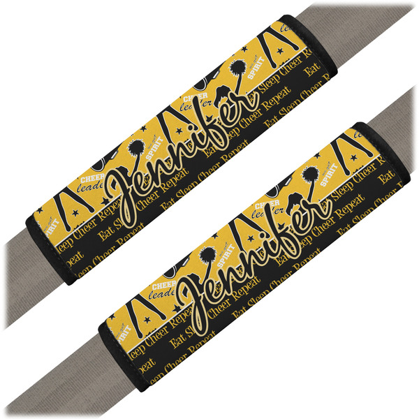 Custom Cheer Seat Belt Covers (Set of 2) (Personalized)