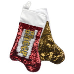 Cheer Reversible Sequin Stocking (Personalized)