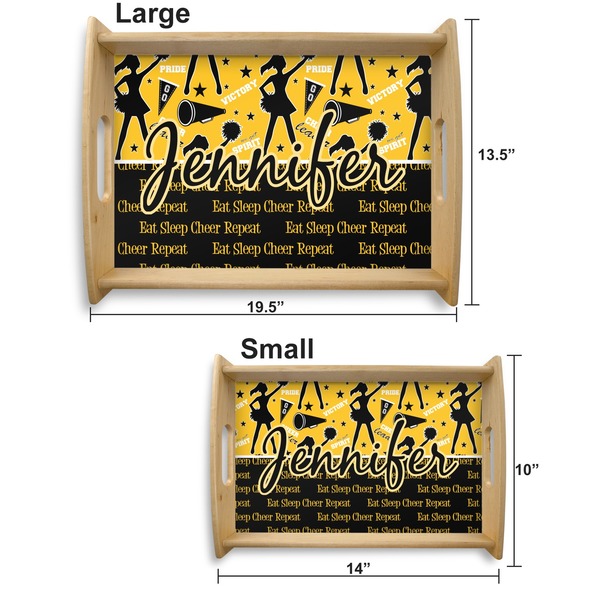 Cheer Serving Tray Wood Sizes