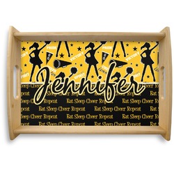Cheer Natural Wooden Tray - Small (Personalized)