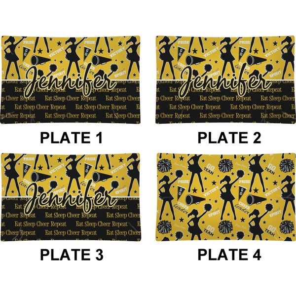Cheer Set of Rectangular Dinner Plates (Approval)