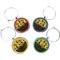 Cheer Wine Charms (Set of 4) (Personalized)
