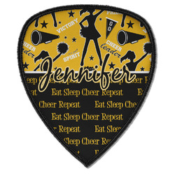 Cheer Iron on Shield Patch A w/ Name or Text