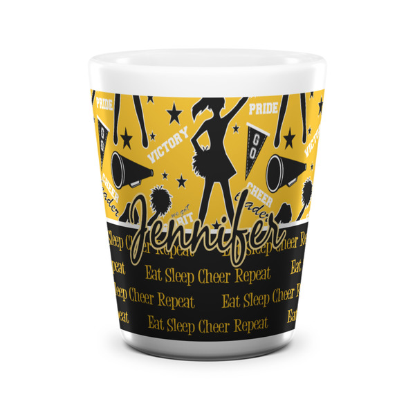 Cheer Shot Glass - White - FRONT