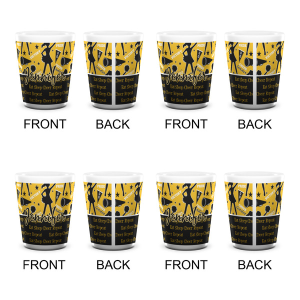 Cheer Shot Glass - White - Set of 4 - APPROVAL