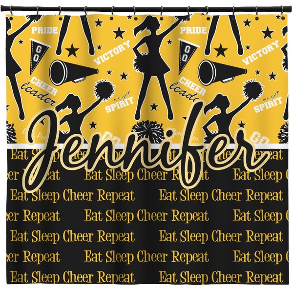 Custom Cheer Shower Curtain (Personalized)