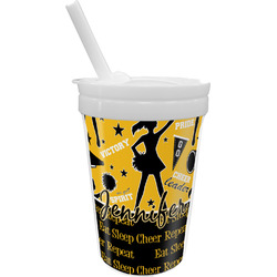Cheer Sippy Cup with Straw (Personalized)