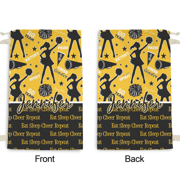 Cheer Small Laundry Bag - Front & Back View