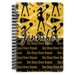 Cheer Spiral Notebook - 7x10 w/ Name or Text