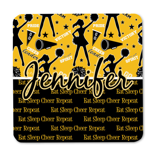 Cheer Square Fridge Magnet - FRONT