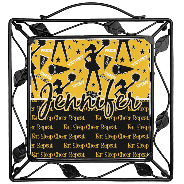 Custom Cheer Square Trivet (Personalized)