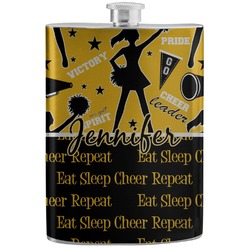 Cheer Stainless Steel Flask (Personalized)