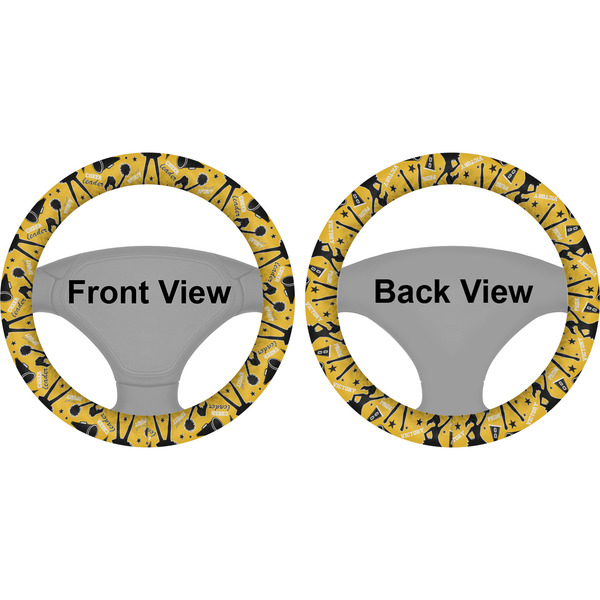 Cheer Steering Wheel Cover- Front and Back