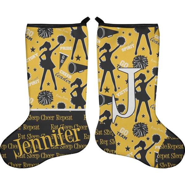 Custom Cheer Holiday Stocking - Double-Sided - Neoprene (Personalized)