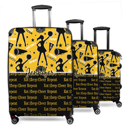 Cheer 3 Piece Luggage Set - 20" Carry On, 24" Medium Checked, 28" Large Checked (Personalized)