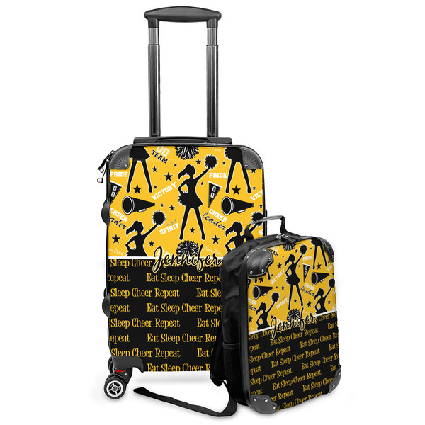 Custom Cheer Kids 2-Piece Luggage Set - Suitcase & Backpack (Personalized)