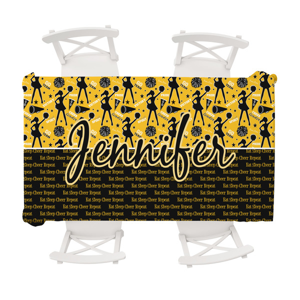 Custom Cheer Tablecloth - 58"x102" (Personalized)