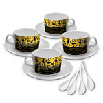 Cheer Tea Cup - Set of 4 (Personalized)
