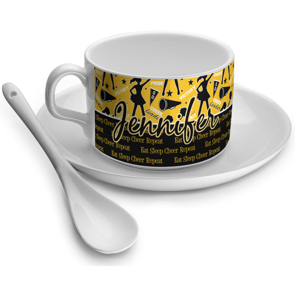 Custom Cheer Tea Cup - Single (Personalized)