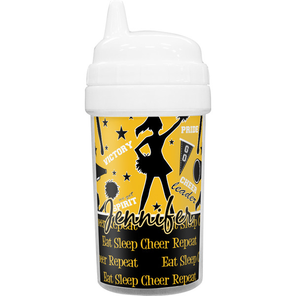 Custom Cheer Toddler Sippy Cup (Personalized)
