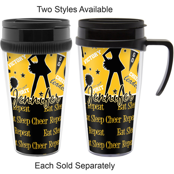 Cheer Travel Mugs - with & without Handle