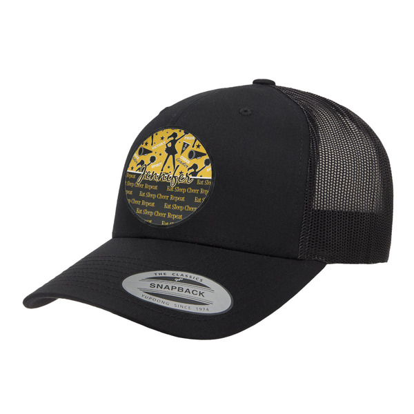 Custom Cheer Trucker Hat - Black (Personalized)