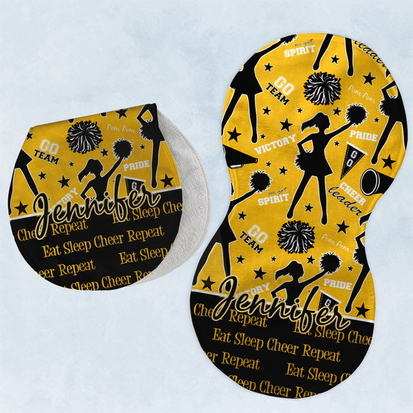 Cheer Two Peanut Shaped Burps - Open and Folded