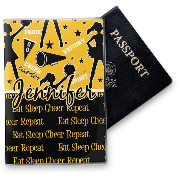 Custom Cheer Vinyl Passport Holder (Personalized)