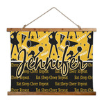 Cheer Wall Hanging Tapestry - Wide (Personalized)