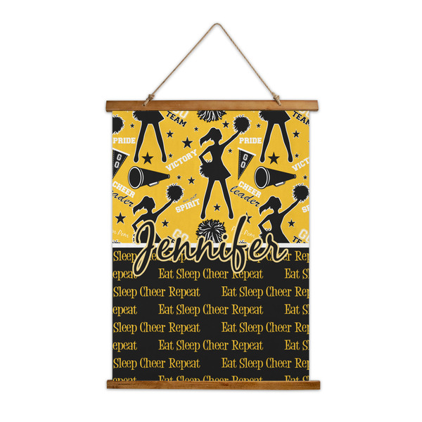 Custom Cheer Wall Hanging Tapestry - Tall (Personalized)