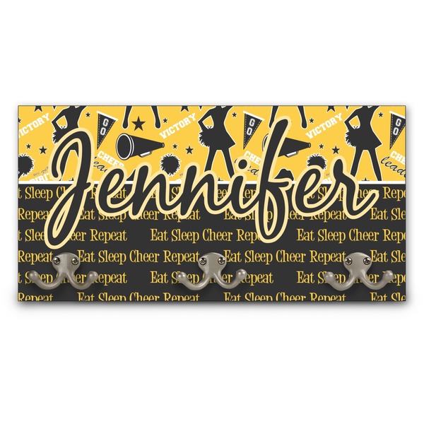 Custom Cheer Wall Mounted Coat Rack (Personalized)