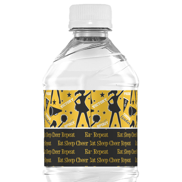 Cheer Water Bottle Label - Back View