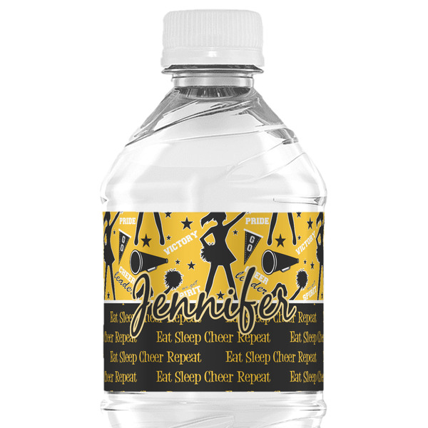 Custom Cheer Water Bottle Labels - Custom Sized (Personalized)