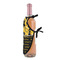 Cheer Wine Bottle Apron - DETAIL WITH CLIP ON NECK