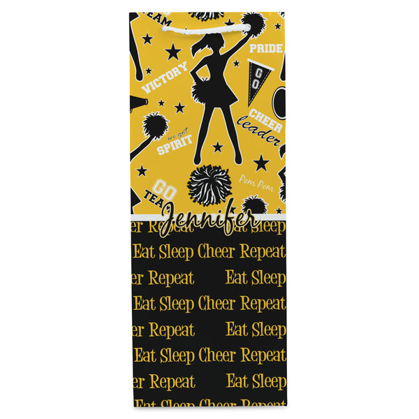 Cheer Wine Gift Bag - Matte - Front
