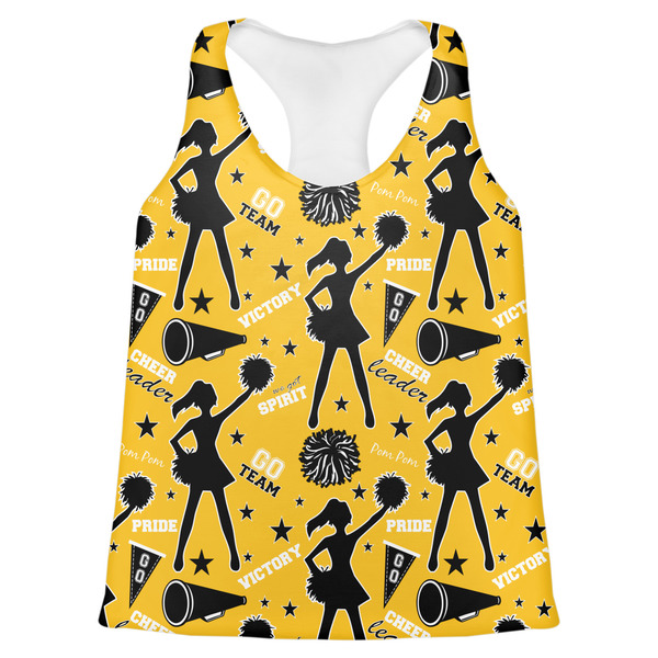 Custom Cheer Womens Racerback Tank Top - Small