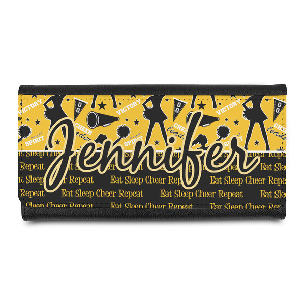 Custom Cheer Leatherette Ladies Wallet (Personalized)