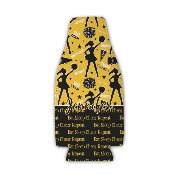 Cheer Zipper Bottle Cooler - Set of 4 - FRONT