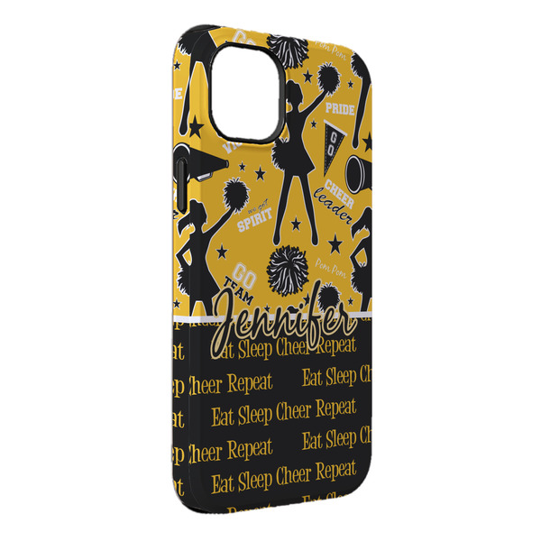 Custom Cheer iPhone Case - Rubber Lined - iPhone 14 Plus (Personalized)